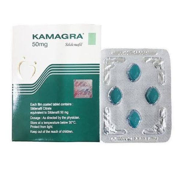 Vỉ thuốc Kamagra 100mg giúp hỗ trợ điều trị rối loạn cương dương hiệu quả