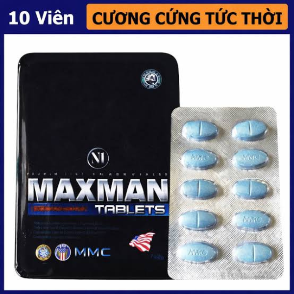 Hướng dẫn sử dụng Maxman 10 viên an toàn
