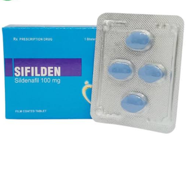 Bao bì thuốc Sifilden 100mg hỗ trợ tăng cường sinh lý nam, kéo dài thời gian quan hệ