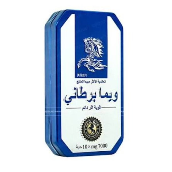 Vỉ thuốc cường dương Ngựa Thái 7000mg chính hãng giúp tăng cường sinh lý nam giới.